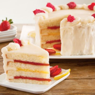 Strawberry Lemonade Cake